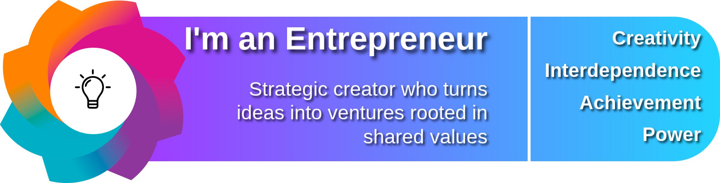 Entrepreneur archetype email signature banner