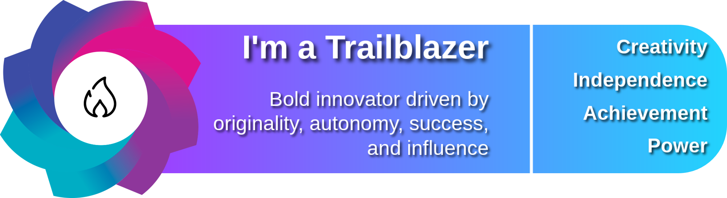Trailblazer archetype email signature banner