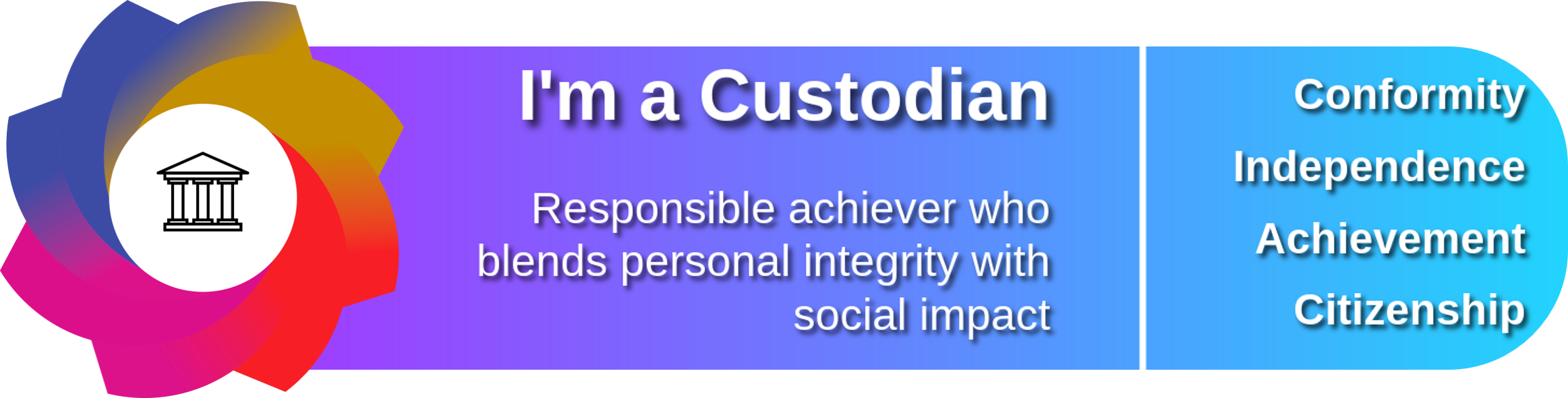 Custodian archetype email signature banner