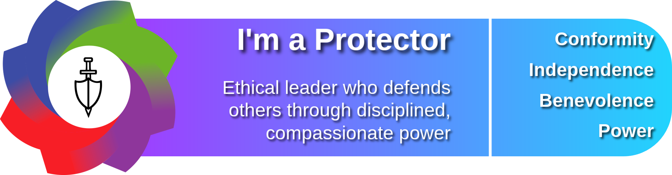 Protector archetype email signature banner